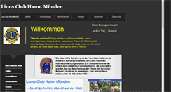 Desktop Screenshot of lionsclub-hann-muenden.net